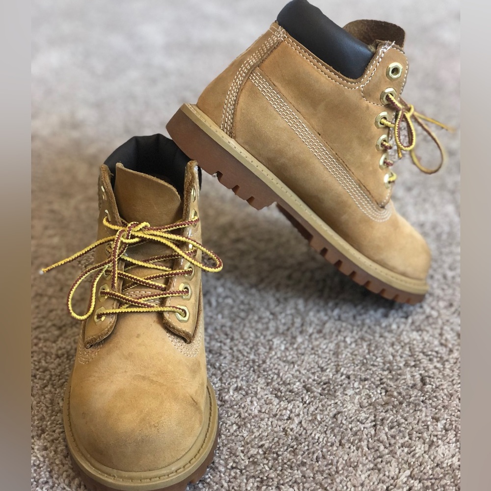 Timberland tan waterproof work boots size 11